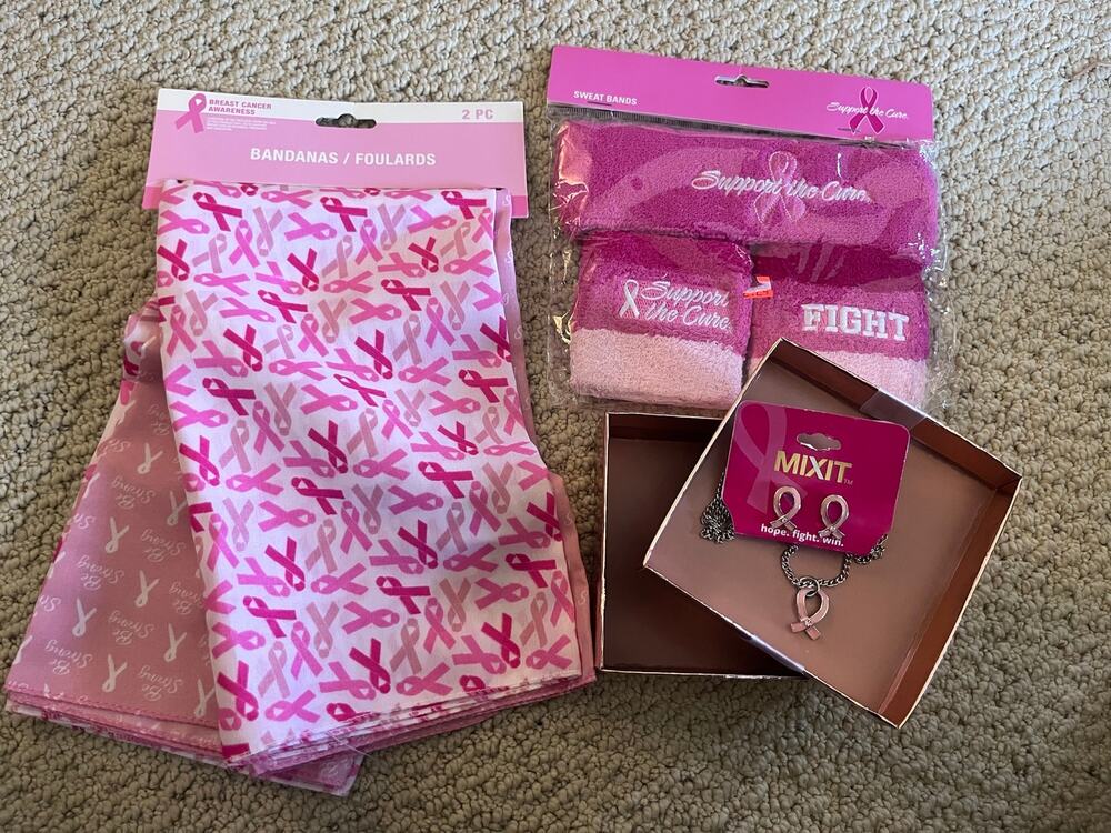 BRAND NEW Breast Cancer Awarneness Lot